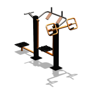 Уличный тренажер "Штурвал Пресс Супертвистер" УТ301 в Москве