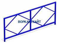 Ограждение площадки МАФ 5001 в Москве Ограждение площадки МАФ 5001 в Москве