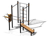 Спортивный комплекс воркаут ВС-82 в Москве