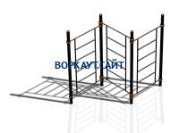 Спортивный комплекс воркаут ВС-80 в Москве
