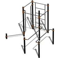 Спортивный комплекс воркаут ВС-196 в Москве