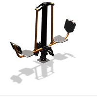 Уличный тренажер  "Жим ногами двойной"  УТ203 в Москве