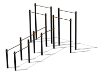 Спортивный комплекс воркаут ВС-127 в Москве