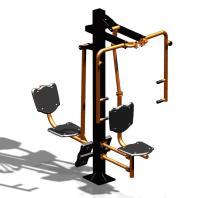 Уличный тренажер "Баттерфляй Жим ног" УТ347 в Москве