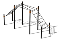 Спортивный комплекс воркаут ВС-192 в Москве
