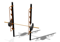 Спортивный комплекс воркаут ВС-84 в Москве