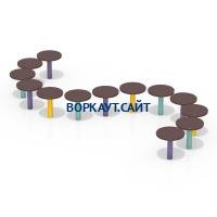 Бум-бревно Змейка ДСК 3542 в Москве