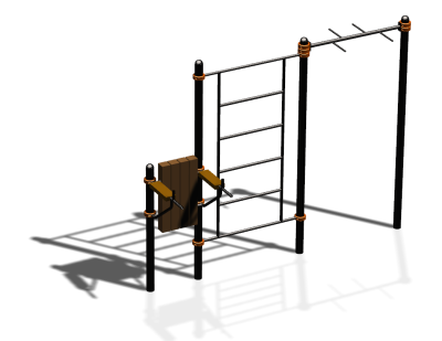 Спортивный комплекс воркаут ВС-142 в Москве