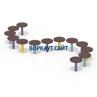 Бум-бревно Змейка ДСК 3542 в Москве