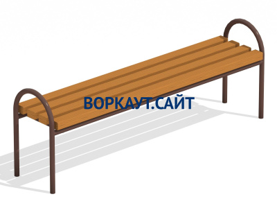 Лавочка парковая МАФ 1603 в Москве