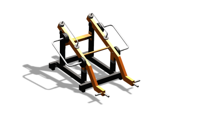 Силовой уличный тренажер  "Становая тяга"  УТ423 в Москве