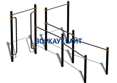Спортивный комплекс воркаут ВС-197 в Москве