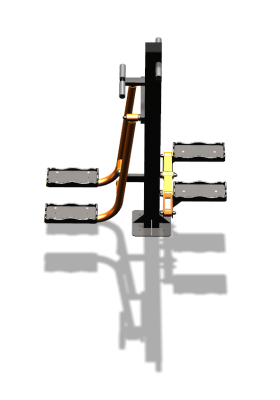Уличный тренажер "Шпагат Степпер" УТ310 в Москве