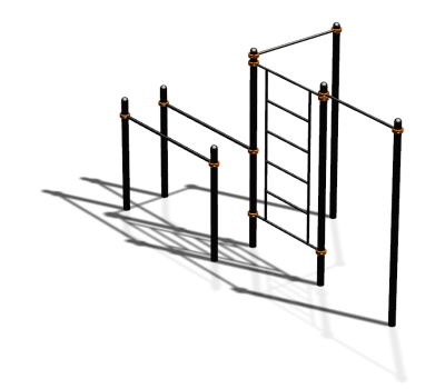 Спортивный комплекс воркаут ВС-107 в Москве