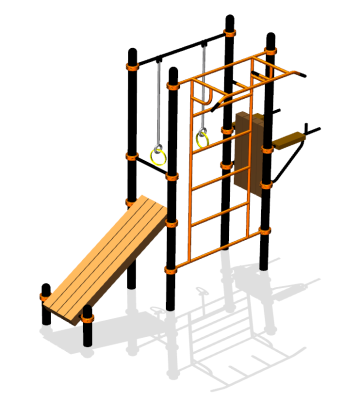 Спортивный комплекс воркаут ВС-78 в Москве