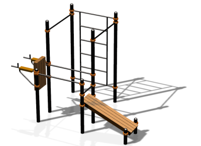 Спортивный комплекс воркаут ВС-82 в Москве