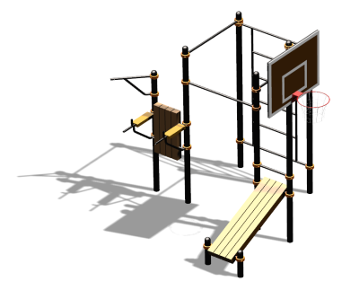 Спортивный комплекс воркаут ВС-94 в Москве