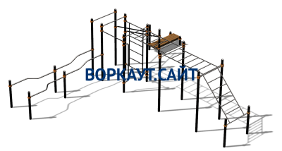 Спортивный комплекс воркаут ВС-199 в Москве
