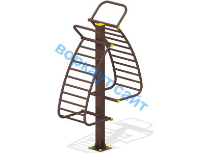 Уличный тренажер для пресса УТ 012 в Москве