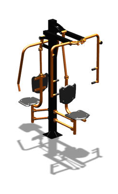 Уличный тренажер "Жим от груди Баттерфляй" УТ311 в Москве