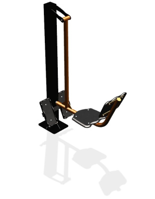 Уличный тренажер "Жим ногами одинарный" УТ 110 в Москве Уличный тренажер "Жим ногами одинарный" УТ 110 в Москве