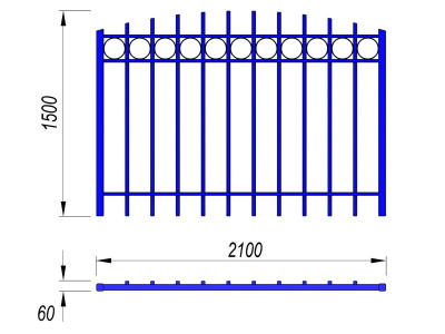 Ограждение спортивной площадки МАФ 5005 в Москве