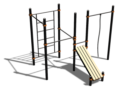 Спортивный комплекс воркаут ВС-76 в Москве