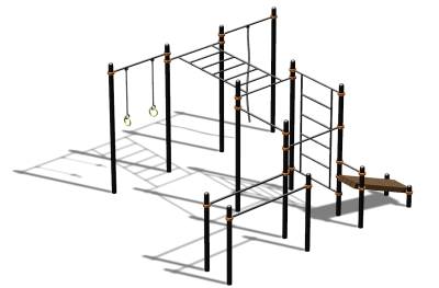 Спортивный комплекс воркаут ВС-89 в Москве