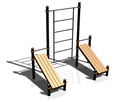 Спортивный комплекс воркаут ВС-128 в Москве
