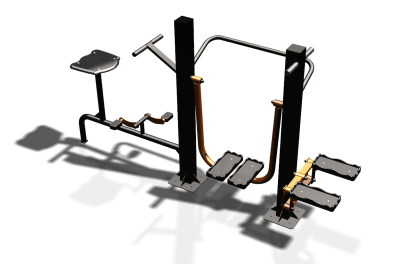 Уличный тренажер "Вело Шагомер Степпер" УТ334 в Москве