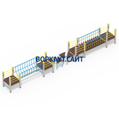 Детский спортивный комплекс Двойной мостик ДСК 3115 в Москве