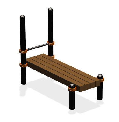 Спортивный комплекс воркаут ВС-62 в Москве