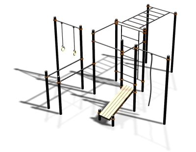Спортивный комплекс воркаут ВС-68 в Москве