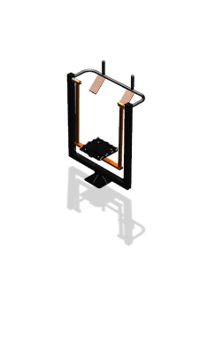 Уличный тренажер  "Маятник-пресс" УТ 104 в Москве