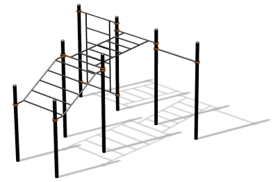 Спортивный комплекс воркаут ВС-130 в Москве
