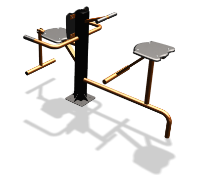 Уличный тренажер "Флекс Твистер сидя" УТ343 в Москве