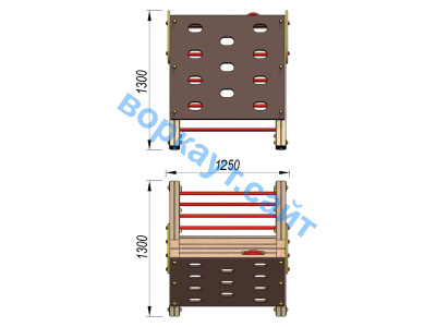 Детский спортивный комплекс ДСК 3202 в Москве