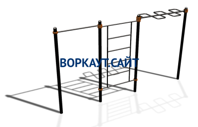 Спортивный комплекс воркаут ВС-129 в Москве