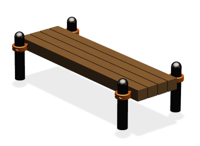 Воркаут скамья ВС-38 в Москве