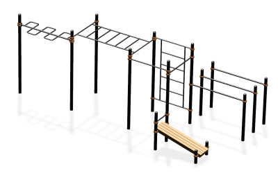 Спортивный комплекс воркаут ВС-57 в Москве