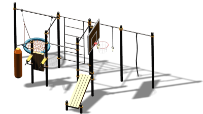 Спортивный комплекс воркаут ВС-88 в Москве