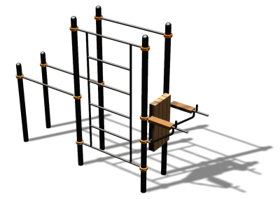 Спортивный комплекс воркаут ВС-137 в Москве