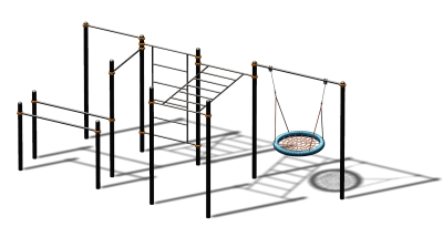 Спортивный комплекс воркаут ВС-105 в Москве