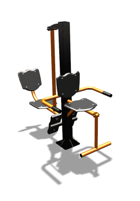 Уличный тренажер "Жим ногами Флекс" УТ318 в Москве