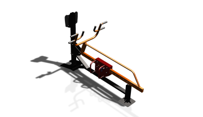 Силовой уличный тренажер  "Гребная тяга"  УТ414 в Москве