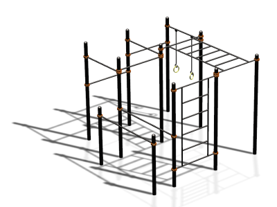 Спортивный комплекс воркаут ВС-139 в Москве