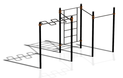 Спортивный комплекс воркаут ВС-138 в Москве