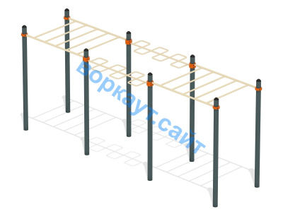 Воркаут комплекс рукоходов ВС-22 в Москве