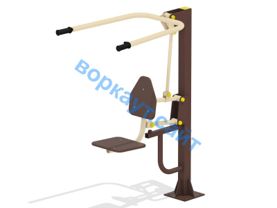 Уличный тренажер "Тяга сверху" УТ 001 в Москве