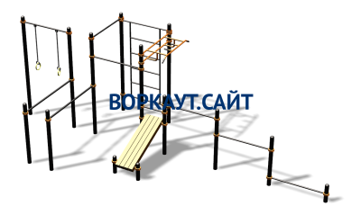 Спортивный комплекс воркаут ВС-95 в Москве